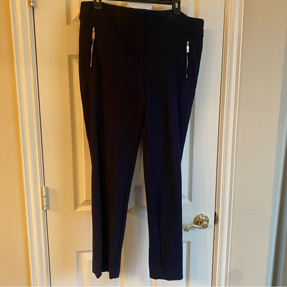 Anne Klein navy blue pants - Picture 1 of 6